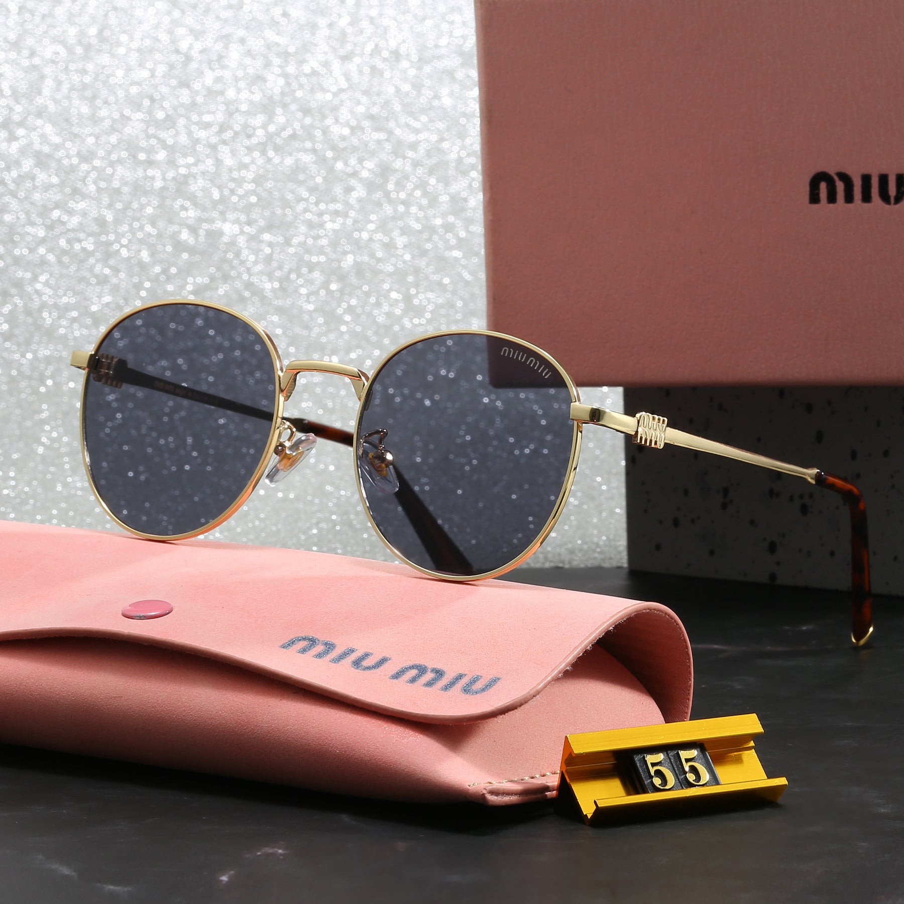 Óculos de Sol Miu Miu Redondo